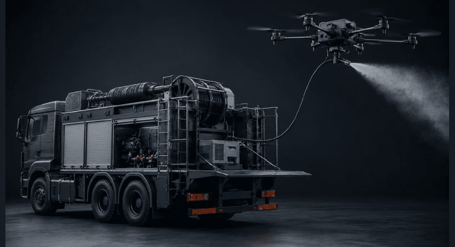 XV-1000 High-Rise Fire UAV Truck
